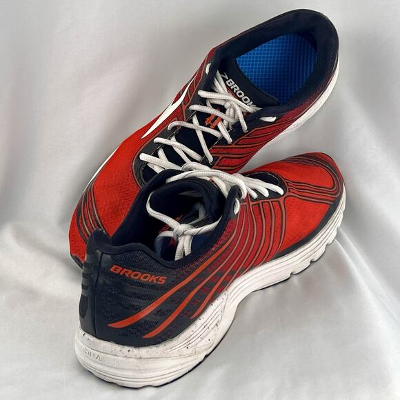 Brooks Asteria Running Shoes Mens 12 D 45 Red Black Athletic Trainer Lightweight main image 9